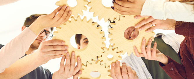 Healthcare team collaborating across clinical, operational and financial systems for value-based care alignment