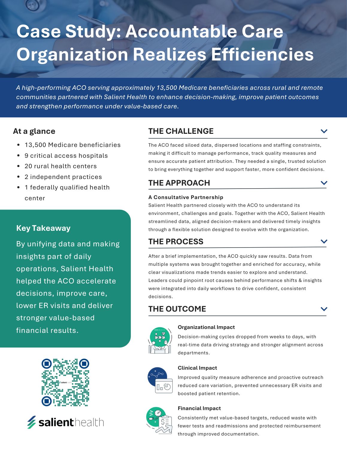 Salient Health ROI - Accountable Care Case Study