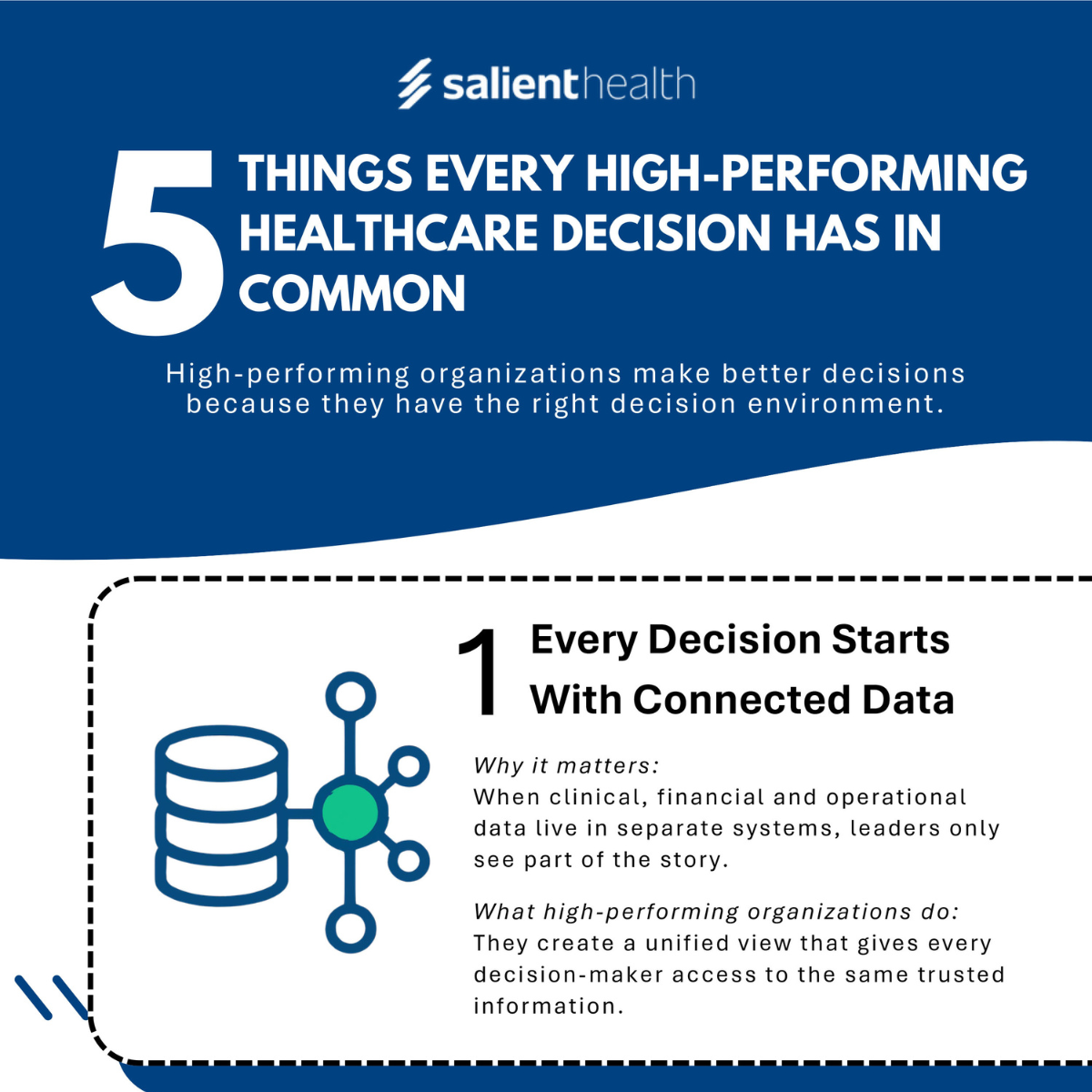 5 things every high performing healthcare decision has in common